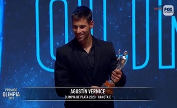 Imagen de la nota: Agustín Vernice, nuevamente Olimpia de Plata