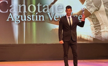 Imagen de la nota: Agustín Vernice nuevamente se quedó con el Olimpia de Plata