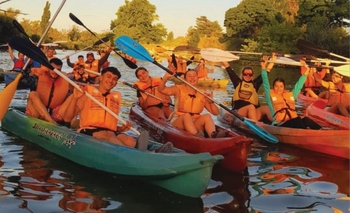 Imagen de la nota: Un verdadero éxito la primera remada nocturna