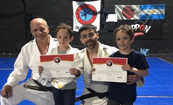 Imagen de la nota: Judo: hubo examen para veintena de deportistas