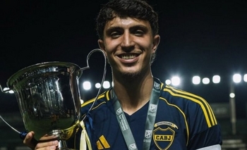 Imagen de la nota: Mateo Mendía: “Me muero por jugar en Boca”