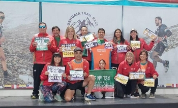 Imagen de la nota: Atletas del CEF Nº124 corrieron en Ushuaia