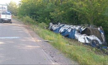 Imagen de la nota: Un hombre de 38 años falleció en un trágico vuelco sobre Ruta 51