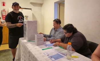 Imagen de la nota: Loma Negra votó por primera vez y eligió a Gasperini