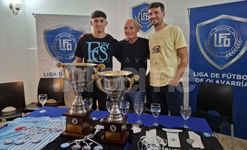 Imagen de la nota: Hubo presentación para las Finales de la Liga de Fútbol